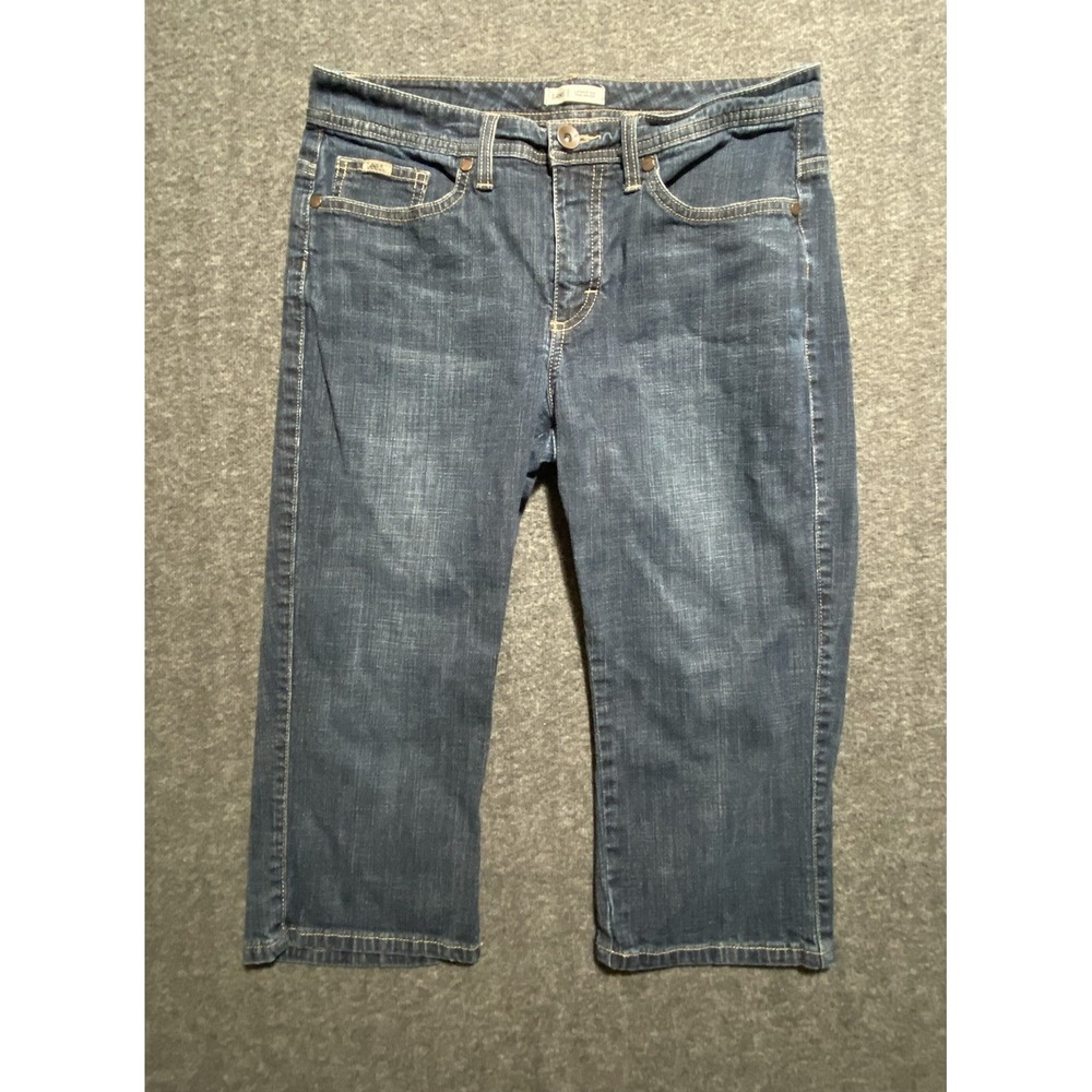 LEE LOWER ON THE WAIST CAPRI, CROPPED WOMENS JEANS SIZE 8/29R